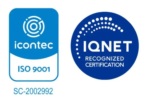 Certificación ISO 9001:2015 - ICONTEC e IQNET - SC-2002992